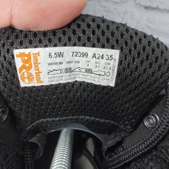 Timberland PRO Women's Titan #72399 6" Alloy Safety Toe Work Boot Women Size 6.5 - Picture 8 of 11